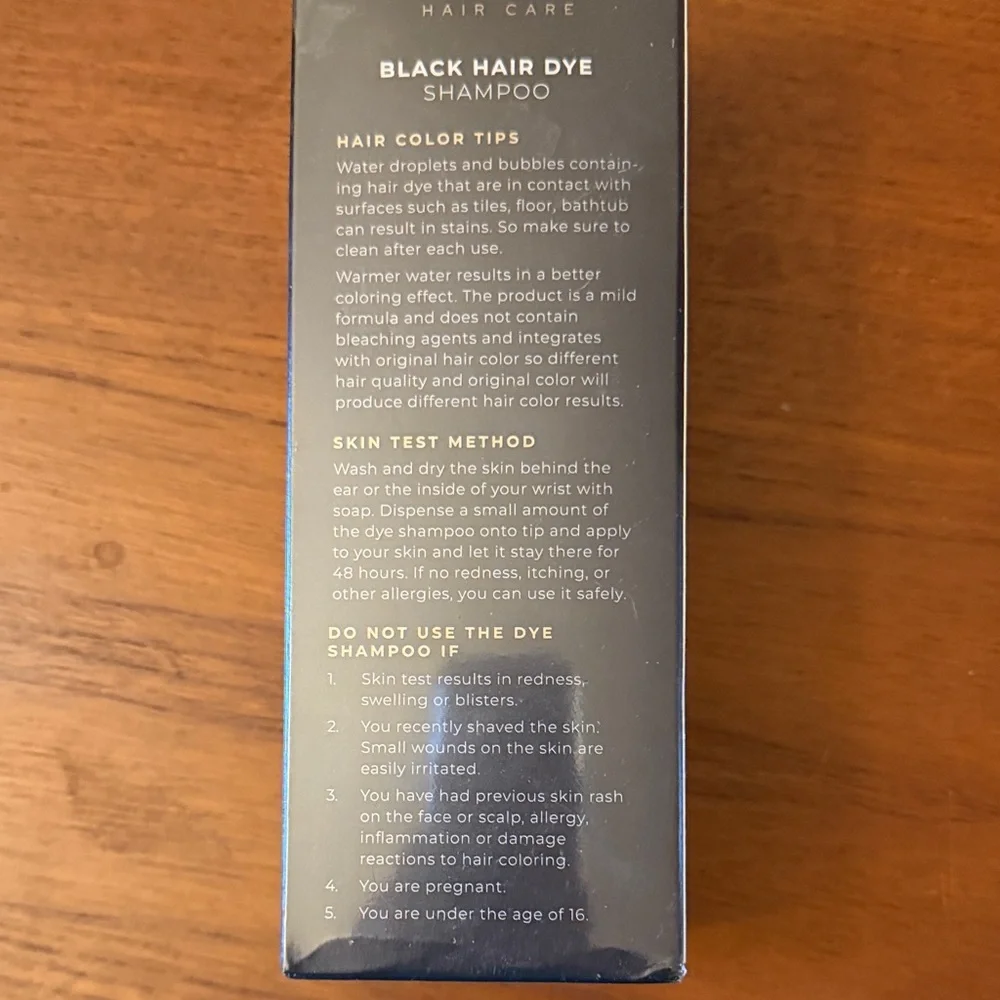 Sale 🌹Polar Hair Dye Black Shampoo – non toxic new unisex - Picture 8 of 8